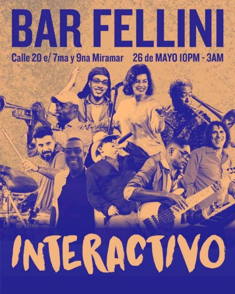 interactivo en Fellini Bar 1