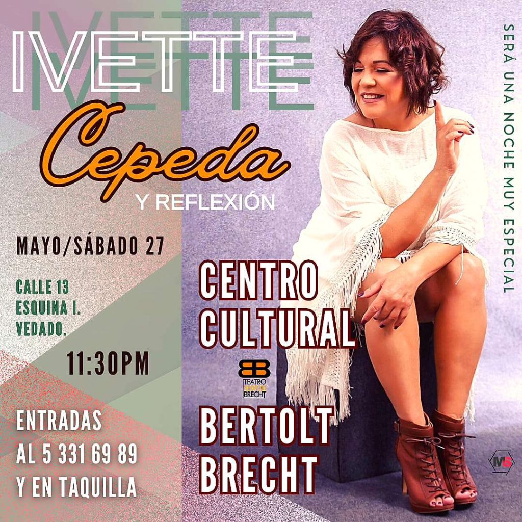 ivette cepeda en concierto en el bertolt brecht