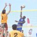 Partido por el oro entre duplas masculinas de Cuba y Estados Unidos, en el Norceca de Voleibol de Playa de Varadero 2023. Foto: @Norceca_Info / Twitter.