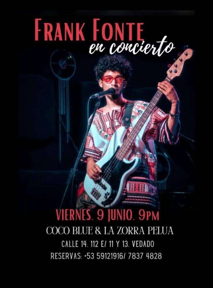 Frank Forte en concierto