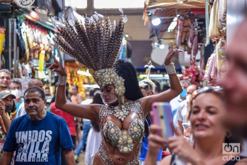 Samba en el Mercado Municipal de São Paulo. Foto: Kaloian.