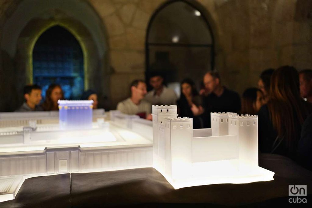 Modelo a escala del Segundo Templo de Jerusalén. Foto: Alejandro Ernesto.