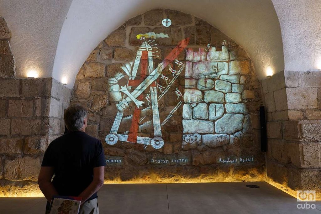 La historia de Jerusalén contada en 3 minutos. Una animación creada por el cineasta israelí Ari Foldman. Foto: Alejandro Ernesto.