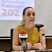 Yadira González, directora general de Cubadeportes S. A, presenta a la prensa la primera Feria Internacional del Deporte de La Habana. Foto: Otmaro Rodríguez.