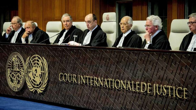 Jueces de la Corte Internacional de Justicia, La Haya, Suiza. Foto: El Tiempo.