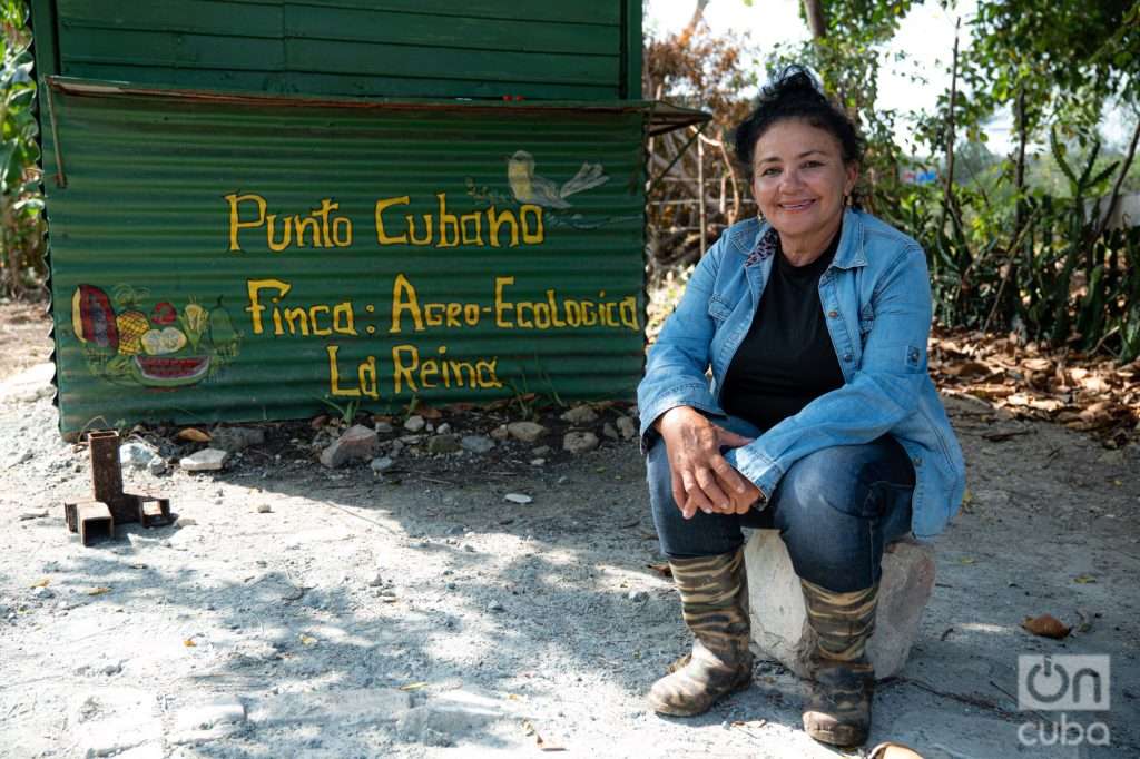 En su punto de venta. Foto: Jorge Ricardo.