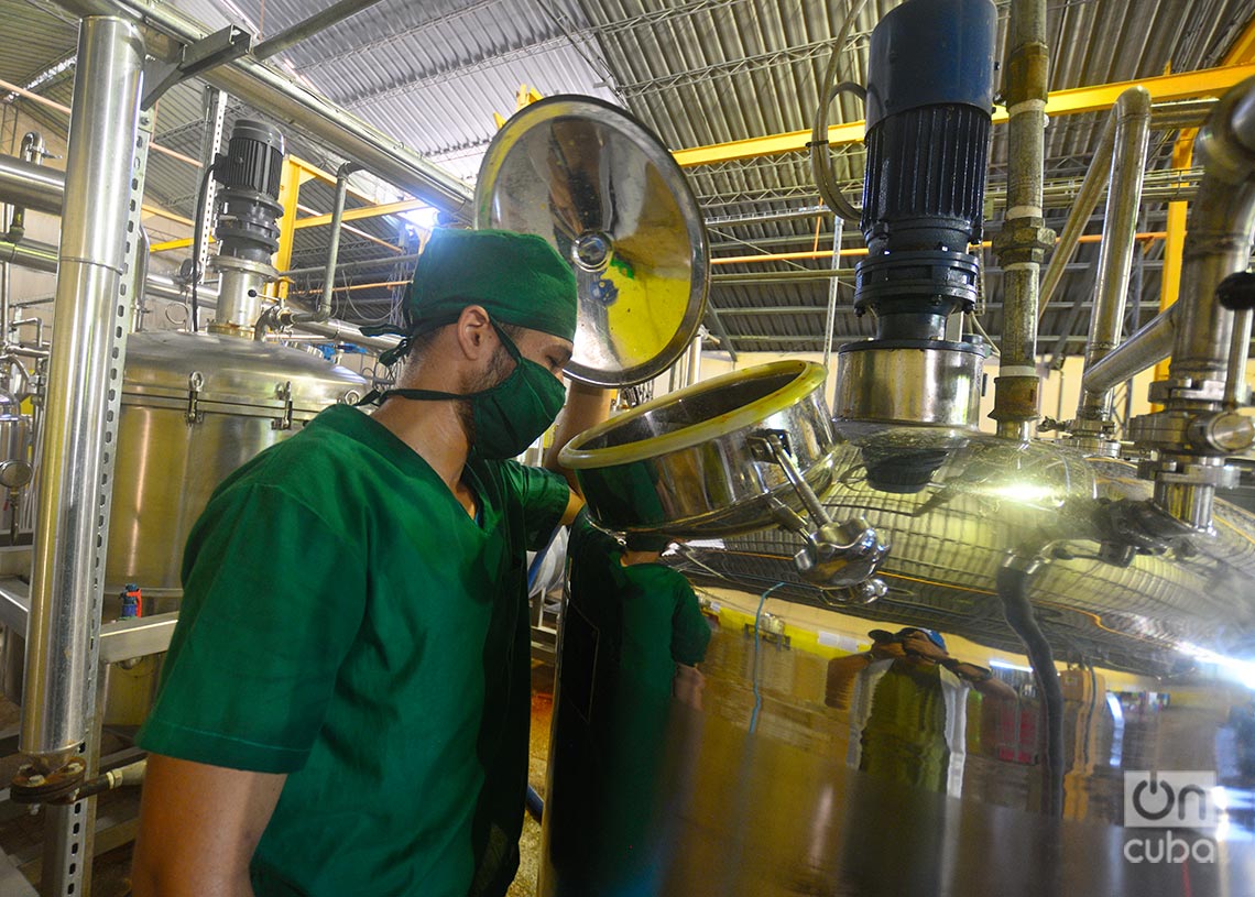 Minindustria estatal Villa Roja, en la provincia Artemisa. Foto: Otmaro Rodríguez.