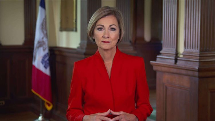 La gobernadora republicana de Iowa, Kim Reynolds. Foto: weareiowa.com.