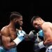 Aandy Cruz (izquierda) en su primera pelea como profesional. Foto: Ed Mulholland/Matchroom