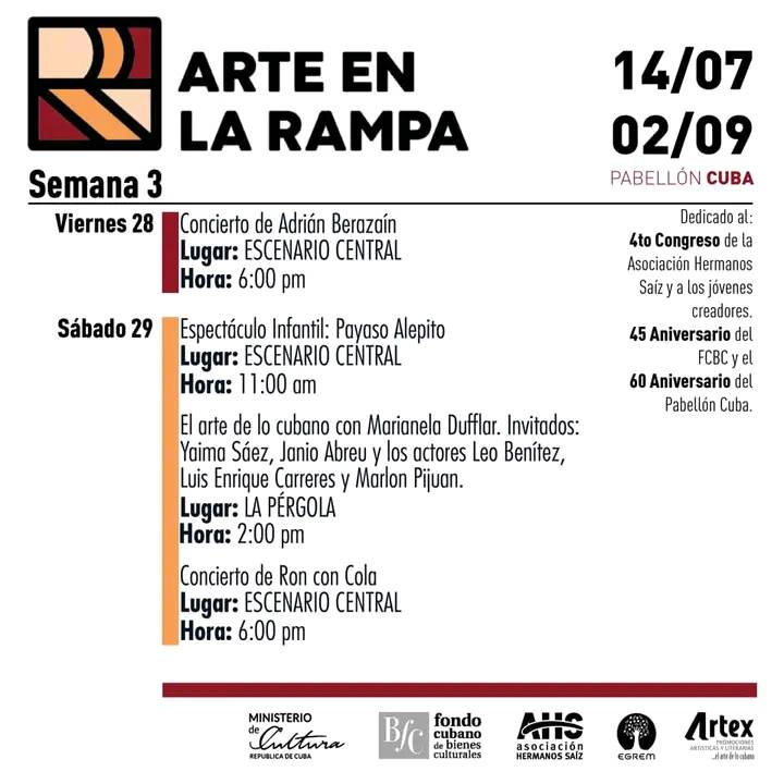 arte en la rampa julio 29-30