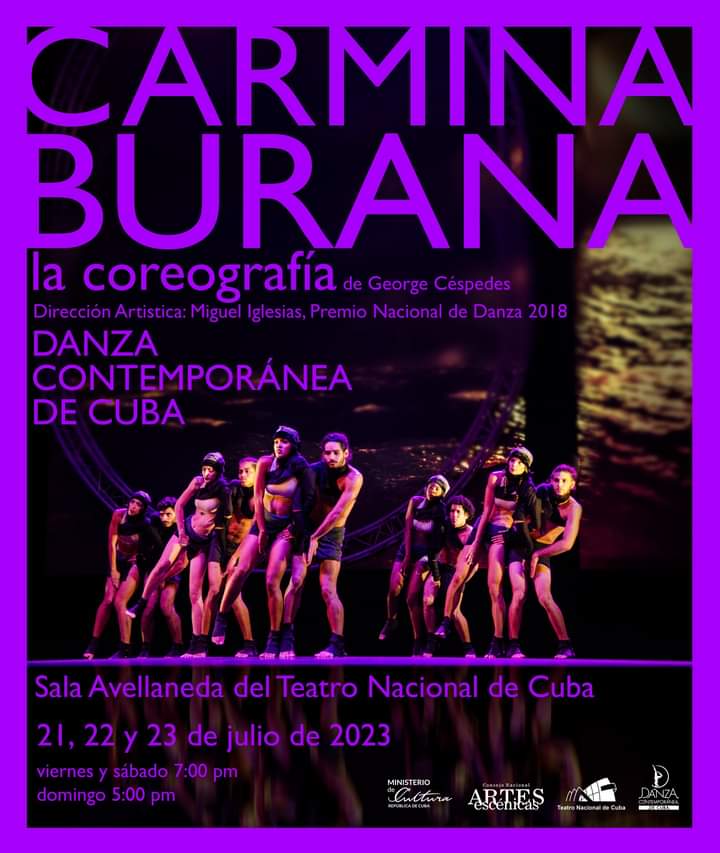carmina burana danza contemporánea de cuba