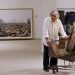 El fotógrafo español Ángel Marcos durante una entrevista con EFE sobre su exposición en el Museo Nacional de Bellas Artes, en La Habana. Foto:  Ernesto Mastrascusa/Efe.