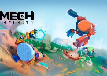 El equipo cubano presenta “Mech Infinity”, un juego de acción gratuito tipo MOBA. Foto: @ConWiro