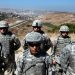 Soldados estadounidenses en la frontera sur. Foto: BBC.