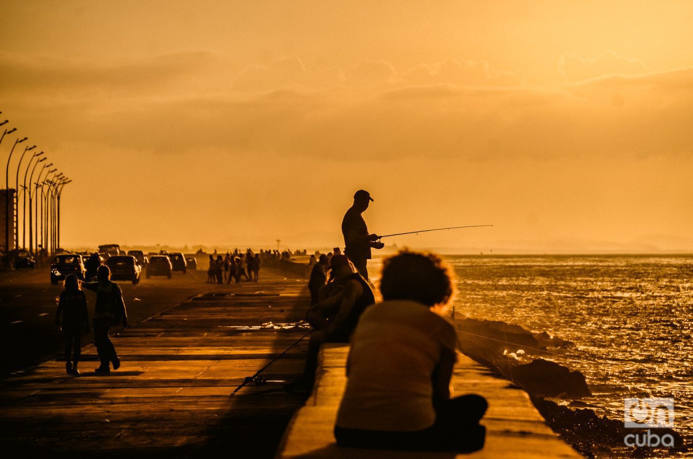 Malecón, el "sofá de La Habana". Foto: Kaloian.