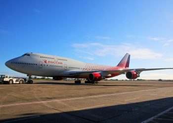 Uno de los aviones de compañía Rossiya Airlines. Foto: @rossiya_airline