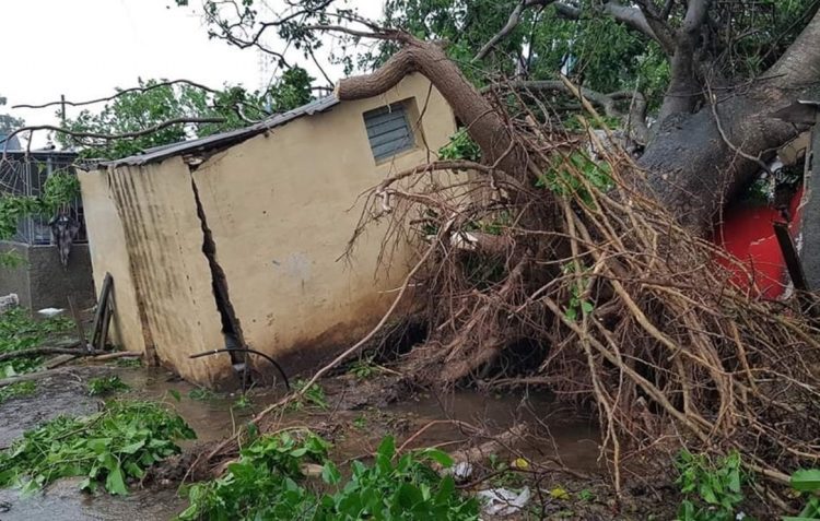 Afectaciones en Sandino. Foto: Radio Guamá/Facebook.