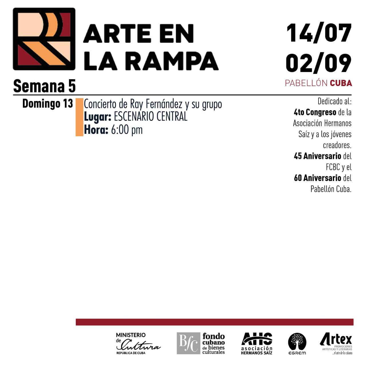 arte en la rampa 13 agosto