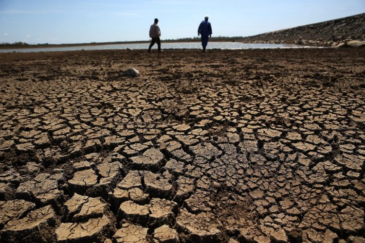 Vista de una zona seca en Ciego de Ávila. Foto: Alejandro Ernesto/Efe/Archivo.