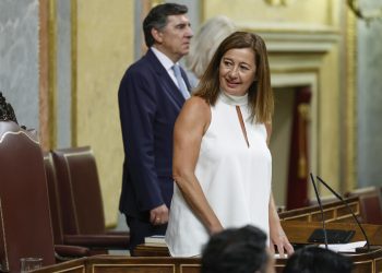 La recién elegida presidenta del Congreso, la socialista balear Francina Armengol. Foto: Chema Moya/EFE