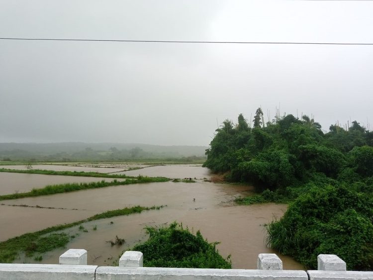 Lluvias e inundaciones en Pinar del Río. Foto: Tele Pinar.