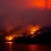 Un incendio en El Lago Adams, el 02 de agosto de 2023, ubicado en la Columbia Británica (Canadá). Foto:  Provincial Wildfire Information Officer/EFE.