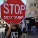 Protestas en las calles de Jerusalén. Foto: Alejandro Ernesto.