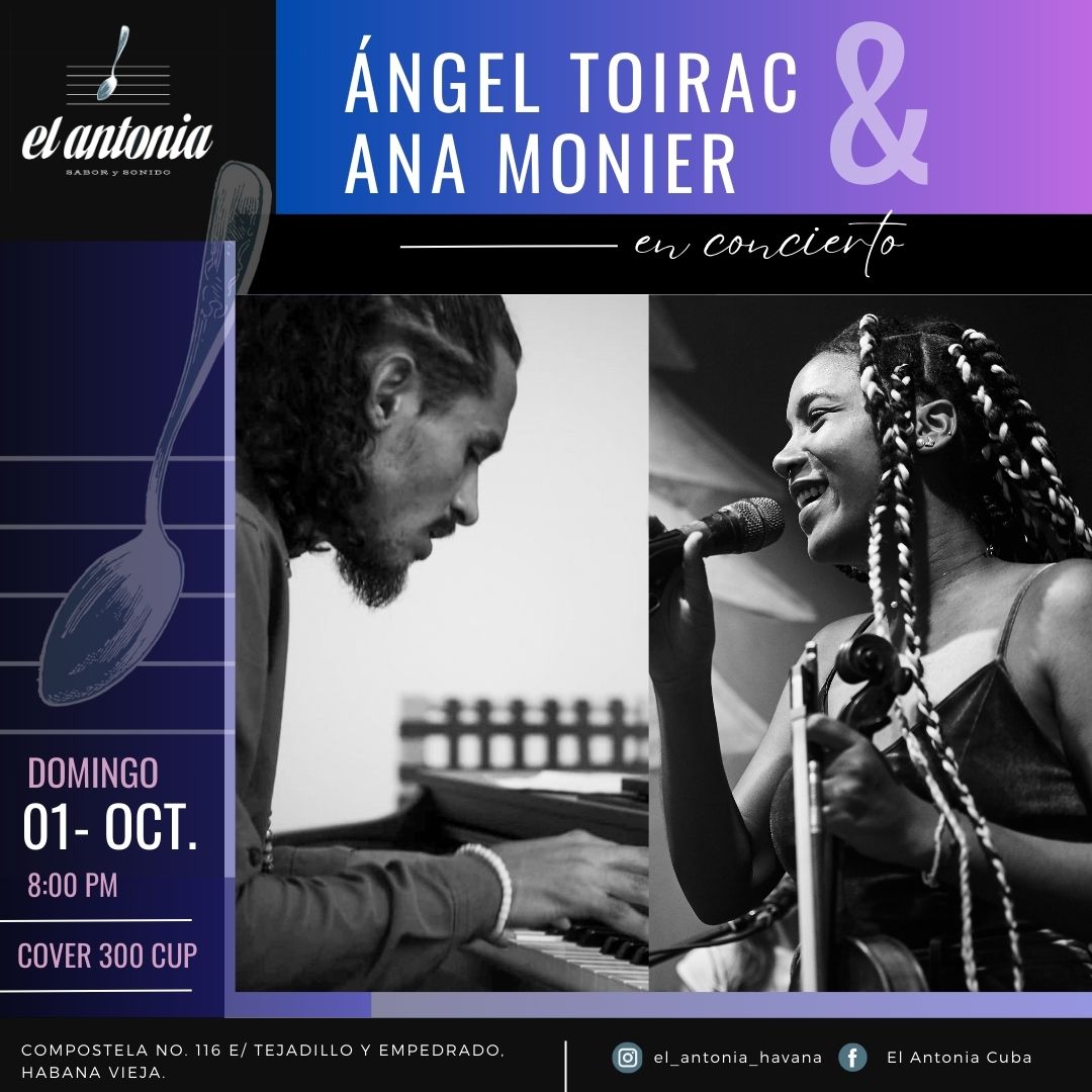 Ángel Toirac y Ana Monier en El Antonia