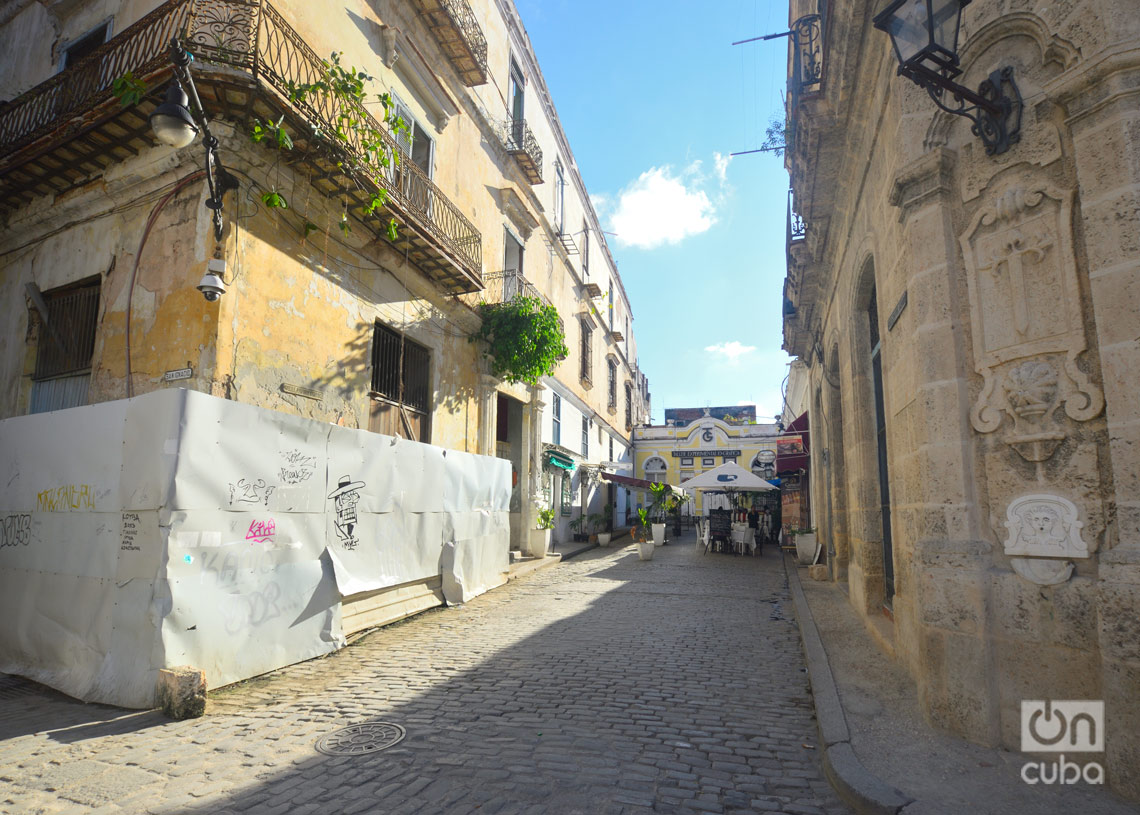 Callejón del Chorro, en La Habana Vieja. Foto: Otmaro Rodríguez.