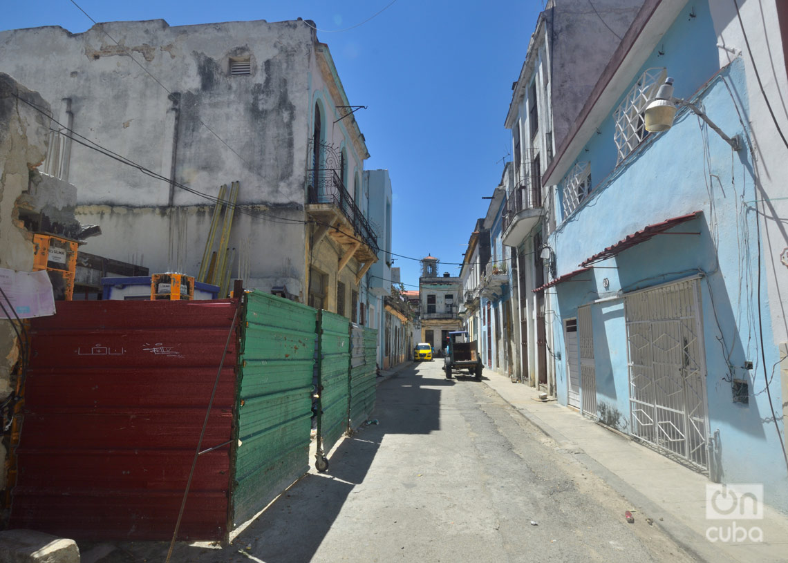 Callejón del Conde, en La Habana Vieja. Foto: Otmaro Rodríguez.