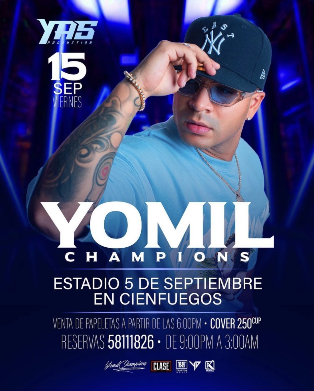 Yomil en concierto Cienfuegos