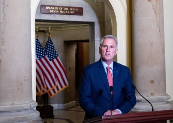 El presidente de la Cámara de Representantes de Estados Unidos, Kevin McCarthy, Foto: ABC.