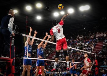 Wilfredo León fue decisivo para Polonia en los partidos de vida o muerte del Campeonato Europeo. Foto: Fiorenzo Galbiati.