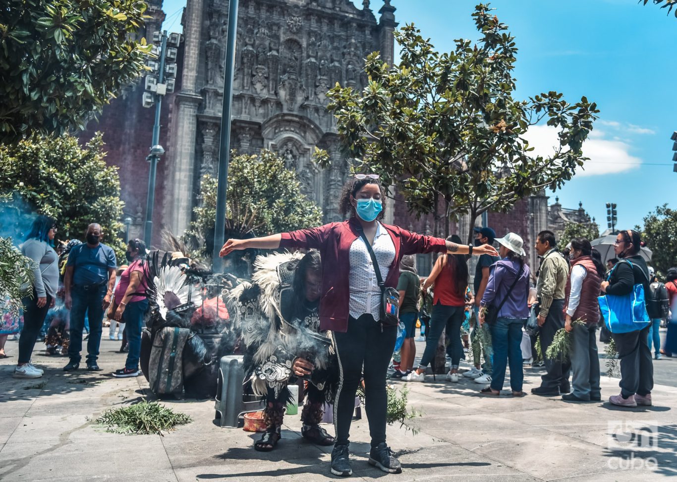 “Las limpias son un acto de amor hacia nosotros mismos y hacia nuestra cultura”, comenta un chamán. Foto: Kaloian.