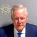 Mark Meadows, exjefe de Gabinete de la Casa Blanca de Trump. Foto: Oficina del Sheriff de Fulton.