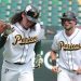 El pelotero cubano-americano Peter O'Brien (izquierda) se coronó campeón de la Serie del Rey en México con los Pericos de Puebla. Foto: Pericos de Puebla.