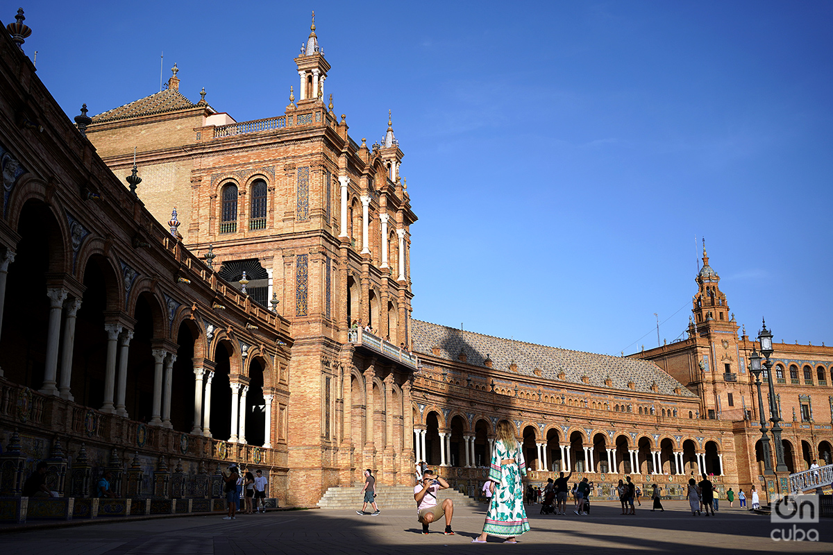 Plaza de España, Sevilla. Foto: Alejandro Ernesto.