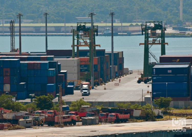 Terminal de contenedores de Mariel. Foto: Otmaro Rodríguez