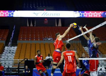 La superioridad de la escuadra cubana fue notable en todos los aspectos. Foto: Twitter @Norceca_Info