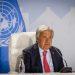 Secretario General de la ONU, Antonio Guterres en la 15 Cumbre de los BRICS, en Johannesburgo, Sudáfrica, el 24 de agosto de 2023. Foto: EFE/EPA/Yeshiel Panchia.