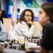 Cubana Roxángel Obregón durante una de las rondas del Campeonato Mundial Juvenil de ajedrez en Ciudad de México. Foto: David Llada/FIDE