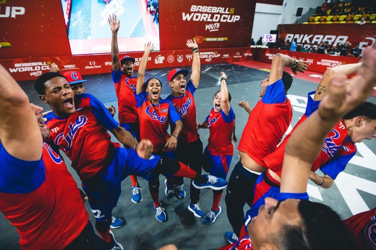 Cuba ha demostrado ser una de las principales potencias mundiales del baseball5 Foto: WBSC.