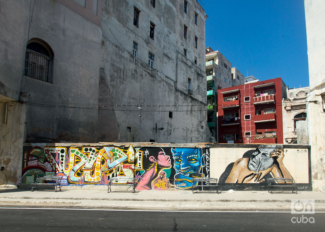 Mural en La Habana. Foto: Otmaro Rodríguez.