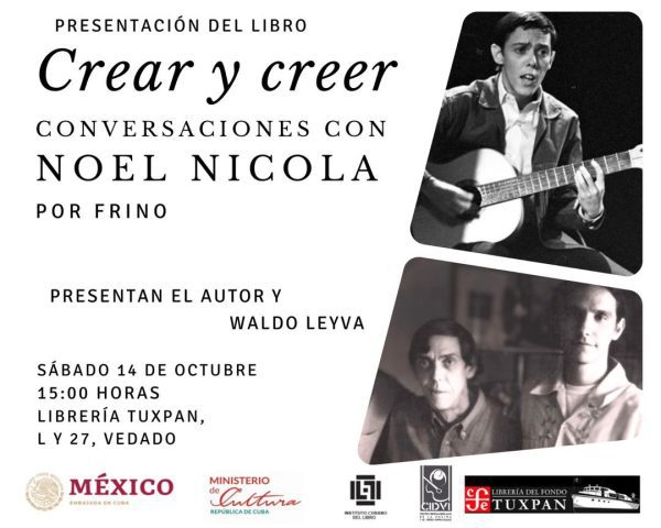 Libro crear y creer conversaciones con Noel Nicola