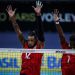 El bloqueo cubano hizo estragos contra Irán en el cierre del Preolímpico de voleibol. Foto: Tomada de Volleyabll World.