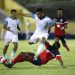 Honduras pasó por encima de Cuba en el cierre de fase de grupos de la Liga de Naciones (Nivel A). Foto: Nelson Pulido/STRAFFON IMAGES.