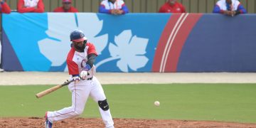 Equipo Cuba de béisbol en los Juegos Panamericanos de Santiago de Chile. Foto: Roberto Morejón / Jit / Archivo.