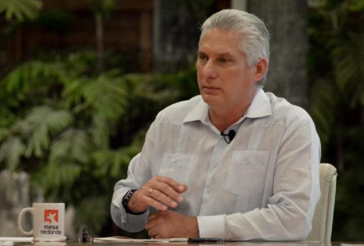 El presidente cubano Miguel Díaz-Canel. Foto: Minrex / Archivo.