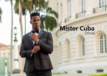 El modelo santiaguero Damián Cobas. Foto: Míster Cuba Oficial / Facebook.