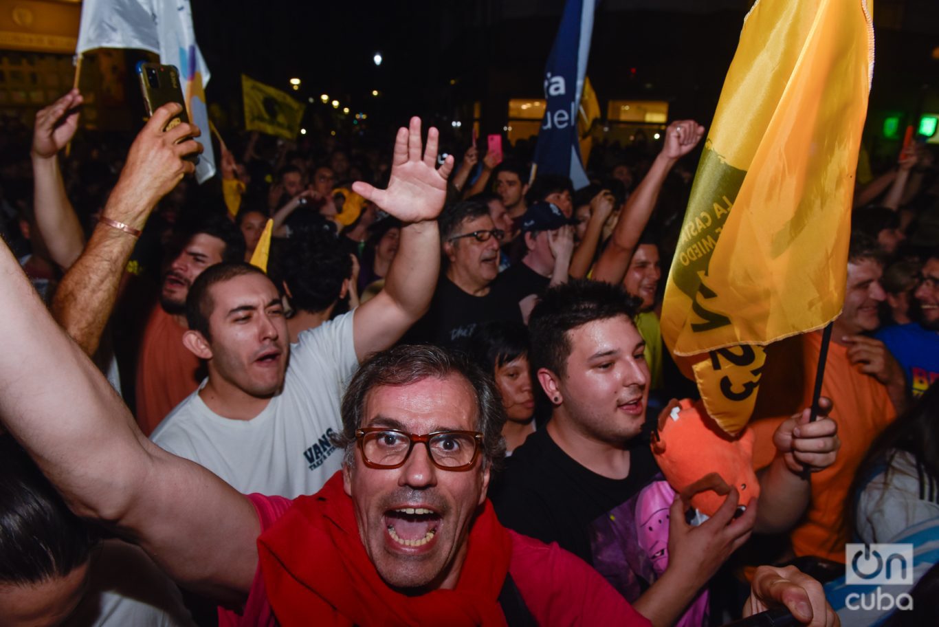 Los votantes de Milei se registran en todas las franjas etarias y clases sociales, aunque los que más militan en su movimiento son varones. Foto: Kaloian.